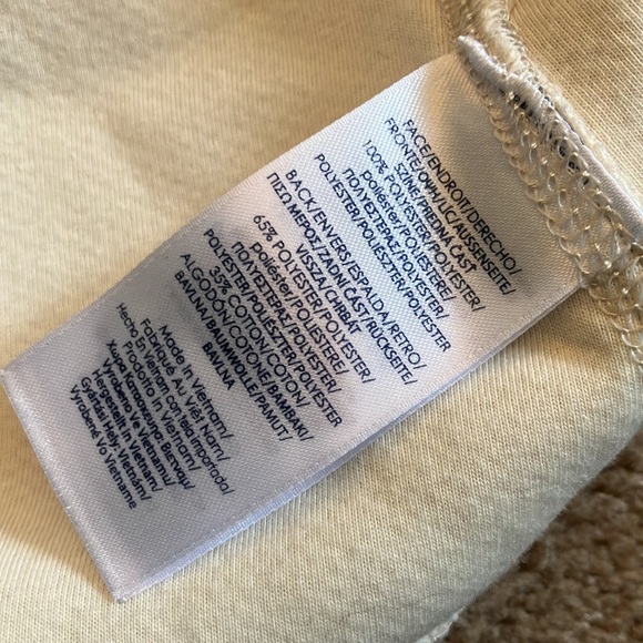 Last Chance! Chaps White Teddy Bear Vest - Picture 5 of 5